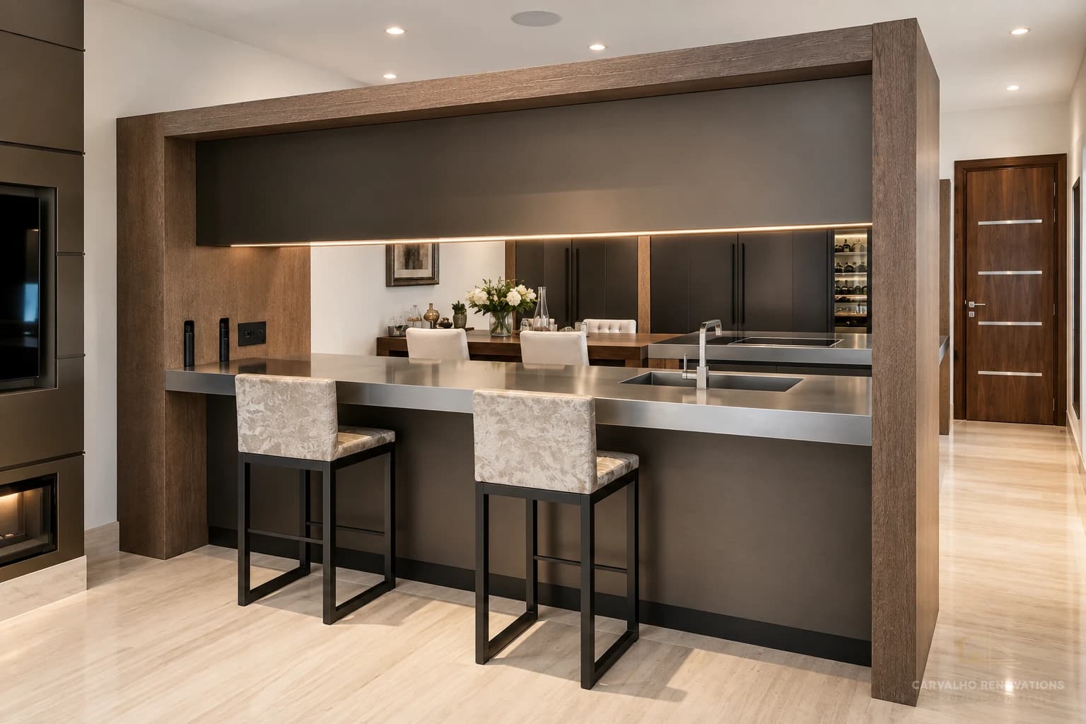 Armani Kitchen Installation – Emirates Hills, Dubai